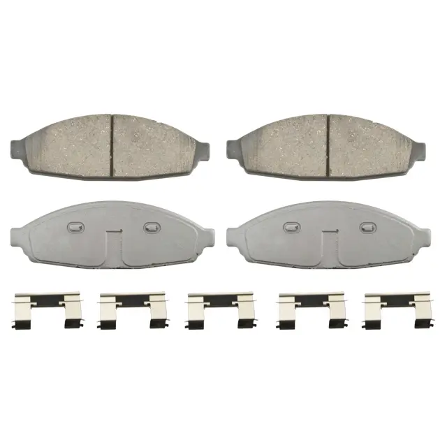 QC931 - Brakes &amp; Brake Parts: Wagner ThermoQuiet QC931 Front Disc Brake Pad Set Ceramic for WAGNER BRAKE Image