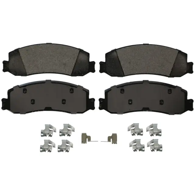 ZX1631A - Brakes &amp; Brake Parts: Wagner QuickStop ZX1631A Front Disc Brake Pad Set Semi-Metallic for WAGNER BRAKE Image