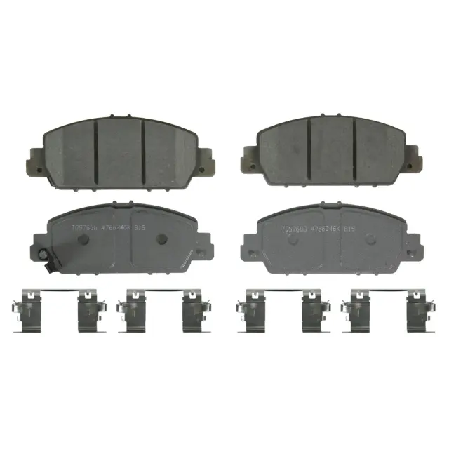 QC1654 - Brakes &amp; Brake Parts: Wagner ThermoQuiet QC1654 Front Disc Brake Pad Set Ceramic for WAGNER BRAKE Image
