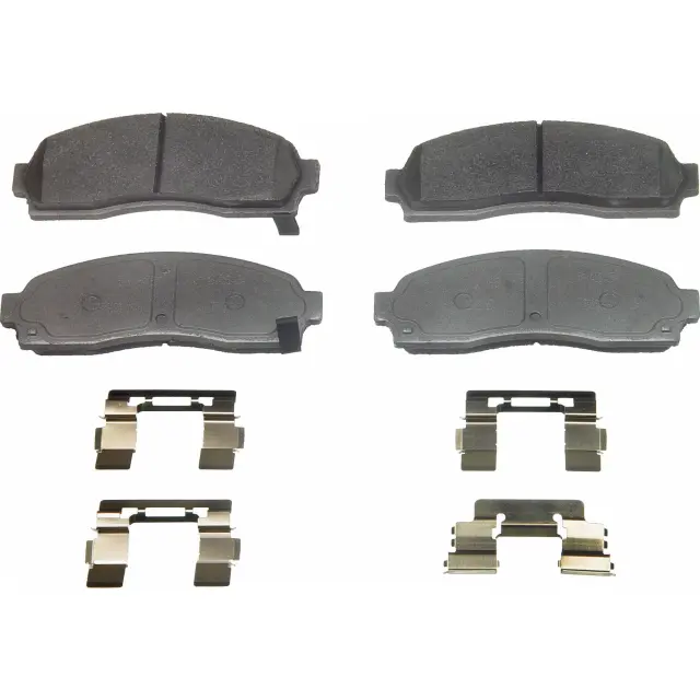 MX913 - Brakes &amp; Brake Parts: Wagner ThermoQuiet MX913 Front Disc Brake Pad Set Semi-Metallic for WAGNER BRAKE Image
