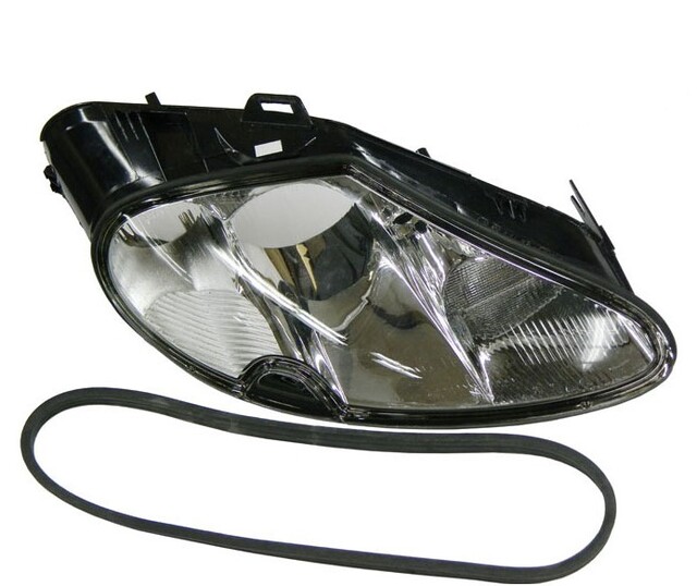 LJA4650AA - Electrical: Headlight Lens for Jaguar Image