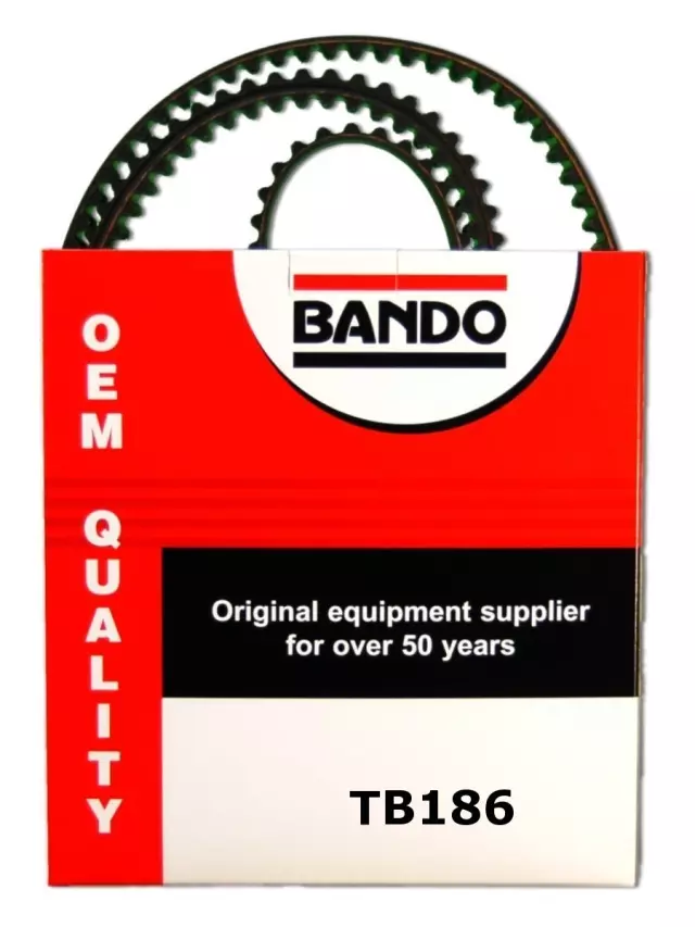 TB186 - : Bando USA Precision Engineered OHC Timing Belt for Bando Image