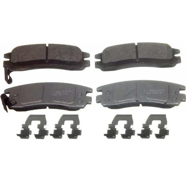 PD698 - Brakes &amp; Brake Parts: Wagner ThermoQuiet PD698 Rear Disc Brake Pad Set Ceramic for WAGNER BRAKE Image