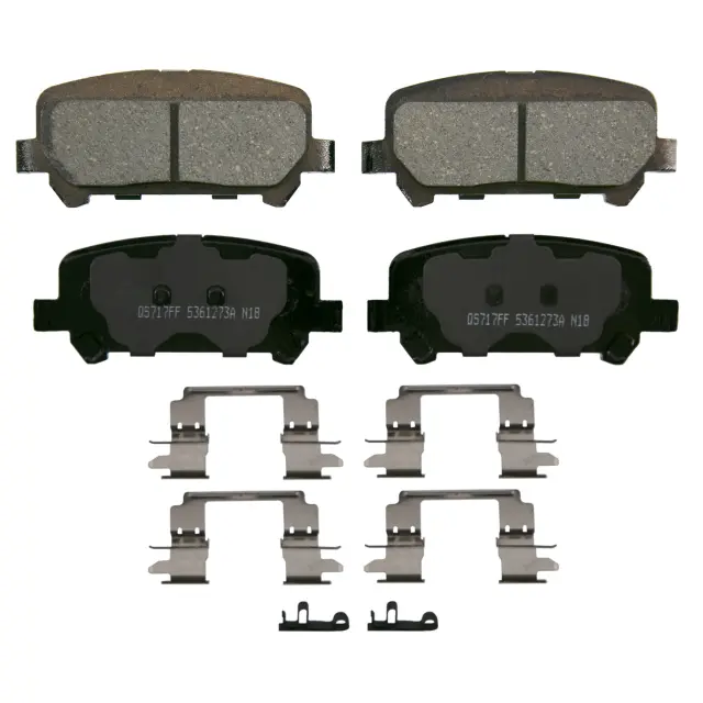 ZD1806 - Brakes &amp; Brake Parts: Wagner QuickStop ZD1806 Rear Disc Brake Pad Set Ceramic for WAGNER BRAKE Image