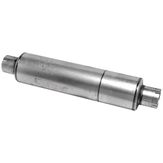 21471 - : Walker Heavy Duty 21471 Direct Fit Exhaust Muffler 4" Inlet (ID) 4" Outlet (ID) for Walker Exhaust Image