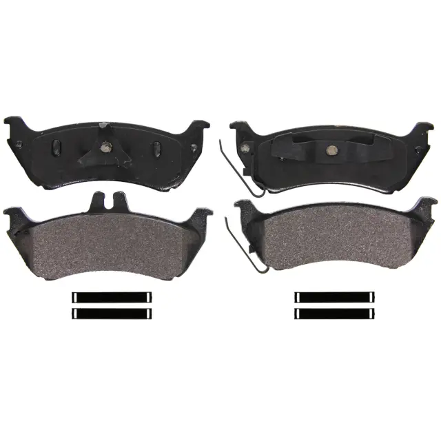 ZX875 - Brakes &amp; Brake Parts: Wagner QuickStop ZX875 Rear Disc Brake Pad Set Semi-Metallic for WAGNER BRAKE Image