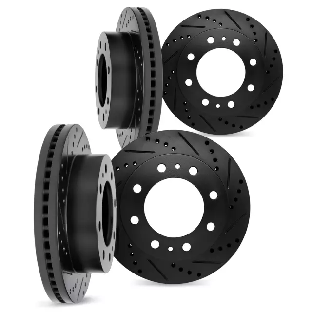 800448013 - Brakes &amp; Brake Parts: Disc Brake Rotor Set for DYNAMIC FRICTION Image