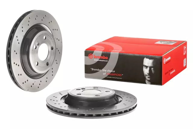 9B74351 - Brakes &amp; Brake Parts: Disc Brake Rotor for Brembo Image