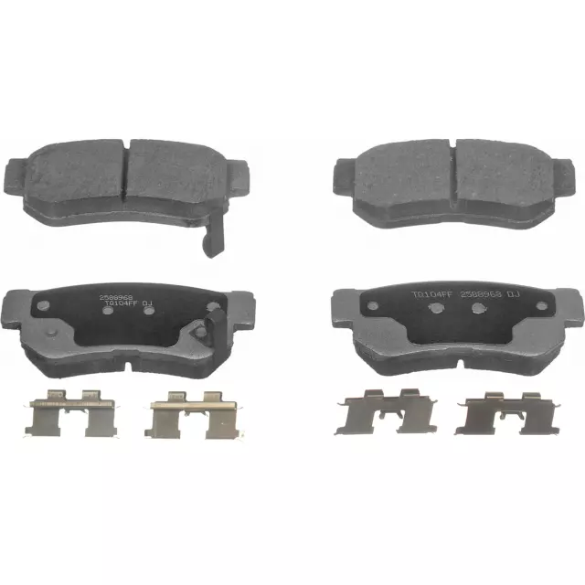 PD813 - Brakes &amp; Brake Parts: Wagner ThermoQuiet PD813 Rear Disc Brake Pad Set Ceramic for WAGNER BRAKE Image