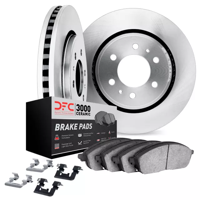 631221023 - : Disc Brake Pad and Rotor / Drum Brake Shoe and Drum Kit for DYNAMIC FRICTION Image