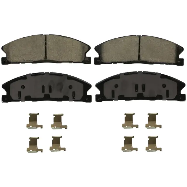 ZD1611 - Brakes &amp; Brake Parts: Wagner QuickStop ZD1611 Front Disc Brake Pad Set Ceramic for WAGNER BRAKE Image