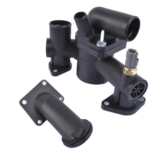 AJ89485 - Cooling System: Outlet Pipe for Jaguar Image