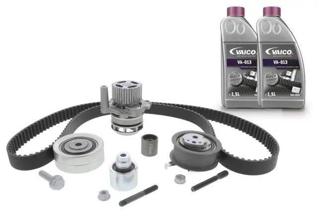 V1050107 - Engines &amp; Components: Water Pump &amp; Timing Belt Kit for Vaico Image