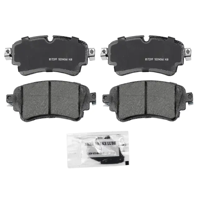 ZD1898 - Brakes &amp; Brake Parts: Wagner QuickStop ZD1898 Rear Disc Brake Pad Set Ceramic for WAGNER BRAKE Image