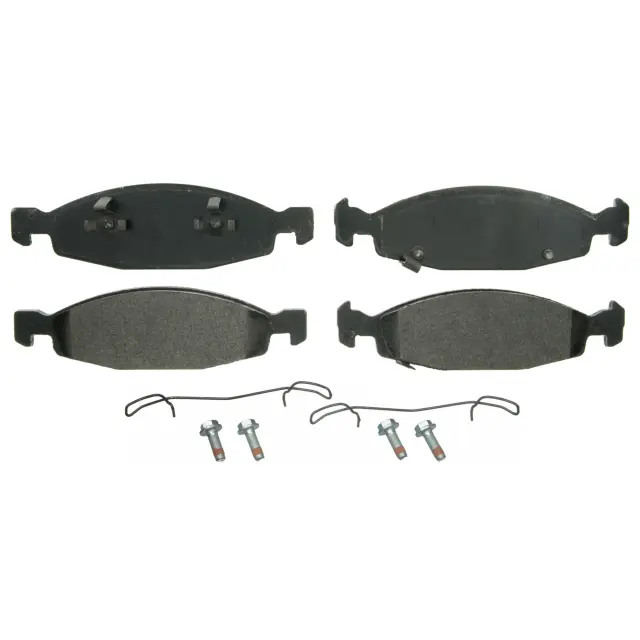 ZX942 - Brakes &amp; Brake Parts: Wagner QuickStop ZX942 Front Disc Brake Pad Set Semi-Metallic for WAGNER BRAKE Image