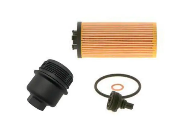 V204799 - Filters: Engine Oil Filter Housing Cover for Vaico Image