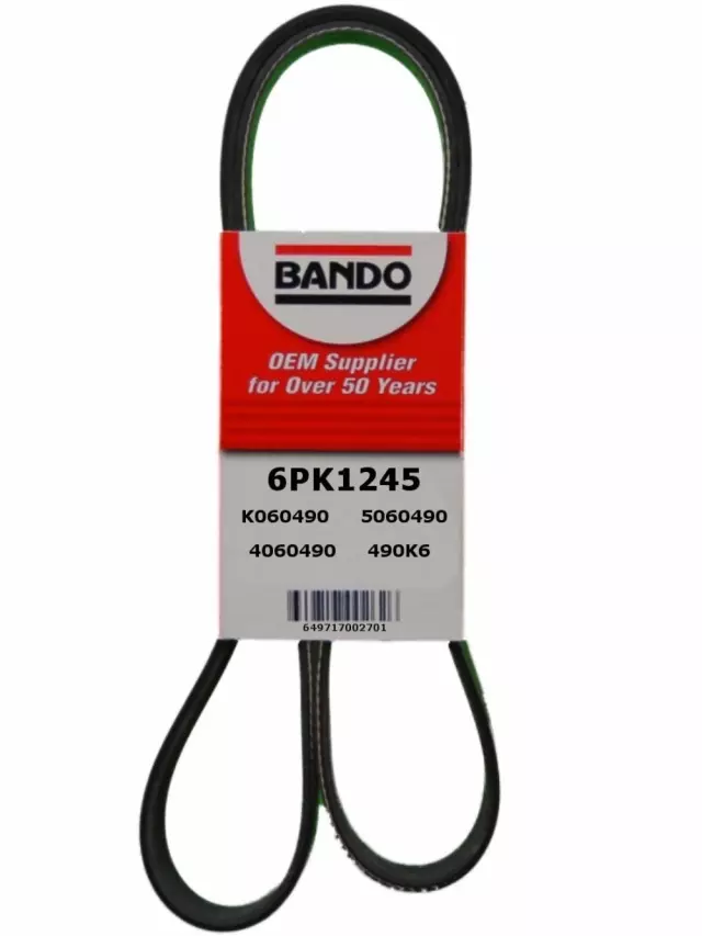 6PK1245 - : Bando USA OEM Quality Serpentine Belt for Bando Image
