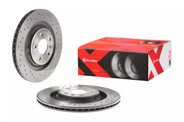 9B0401X - Brakes &amp; Brake Parts: Disc Brake Rotor for Brembo Image