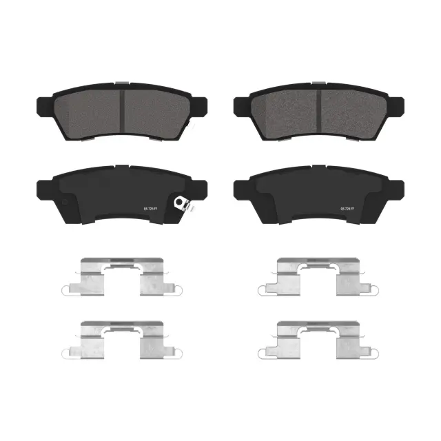 ZD2415 - Brakes &amp; Brake Parts: Wagner QuickStop ZD2415 Rear Disc Brake Pad Set Ceramic for WAGNER BRAKE Image