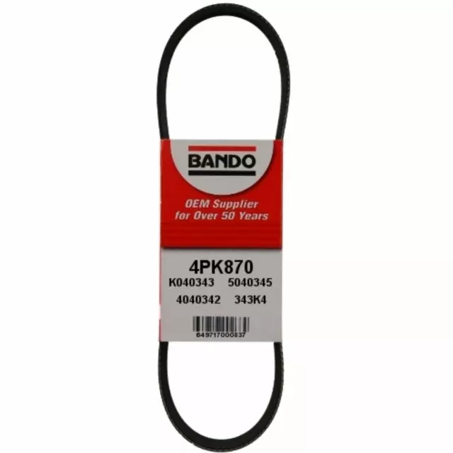 4PK870 - Engines &amp; Components: Bando USA OEM Quality Serpentine Belt for Bando Image