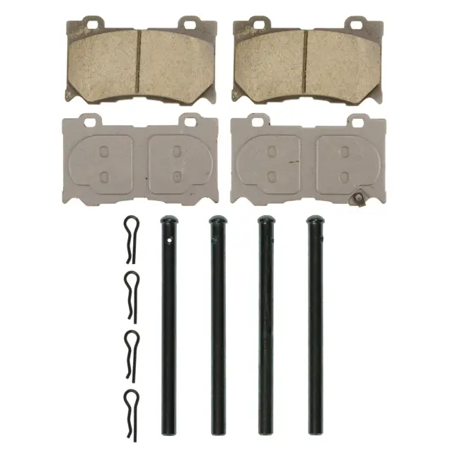 QC1346 - : Wagner ThermoQuiet QC1346 Front Disc Brake Pad Set Ceramic for WAGNER BRAKE Image