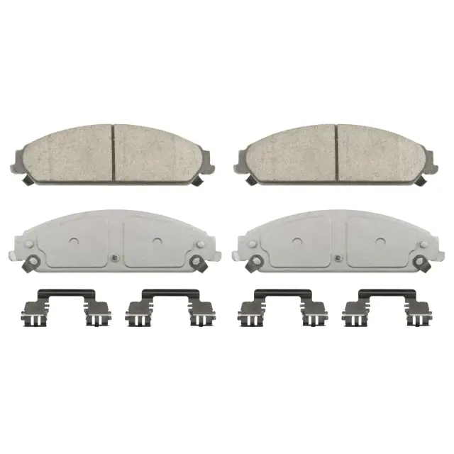 QC1058 - Brakes &amp; Brake Parts: Wagner ThermoQuiet QC1058 Front Disc Brake Pad Set Ceramic for WAGNER BRAKE Image