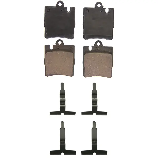 ZD876 - Brakes &amp; Brake Parts: Wagner QuickStop ZD876 Rear Disc Brake Pad Set Ceramic for WAGNER BRAKE Image