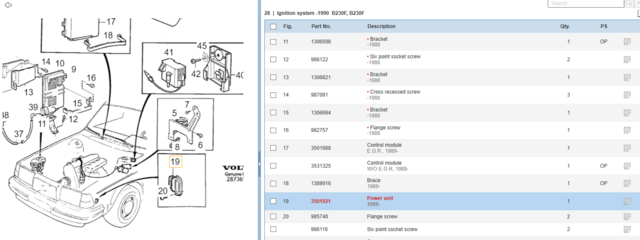 3501921 - Unclassified: Volvo Ignition Control Module 240 740 760 780 940 for Volvo: 240, 244, 245, 740, 745, 760, 780, 940 Image