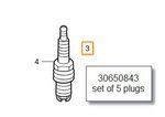 30650843 - : Spark Plug Set for Volvo: S40, V50 Image