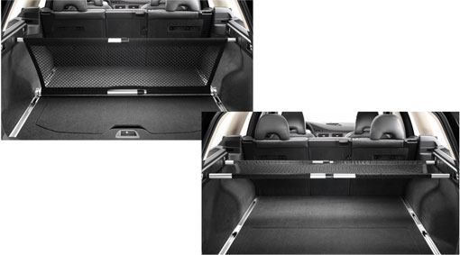 30767142 - Interior: Luggage Compartment Divider for Volvo: V70, XC70, XC90 Image