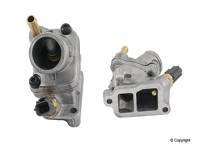 31293698 - Cooling System: Thermostat Housing for Volvo: S60, S80, V70, XC70, XC90 Image