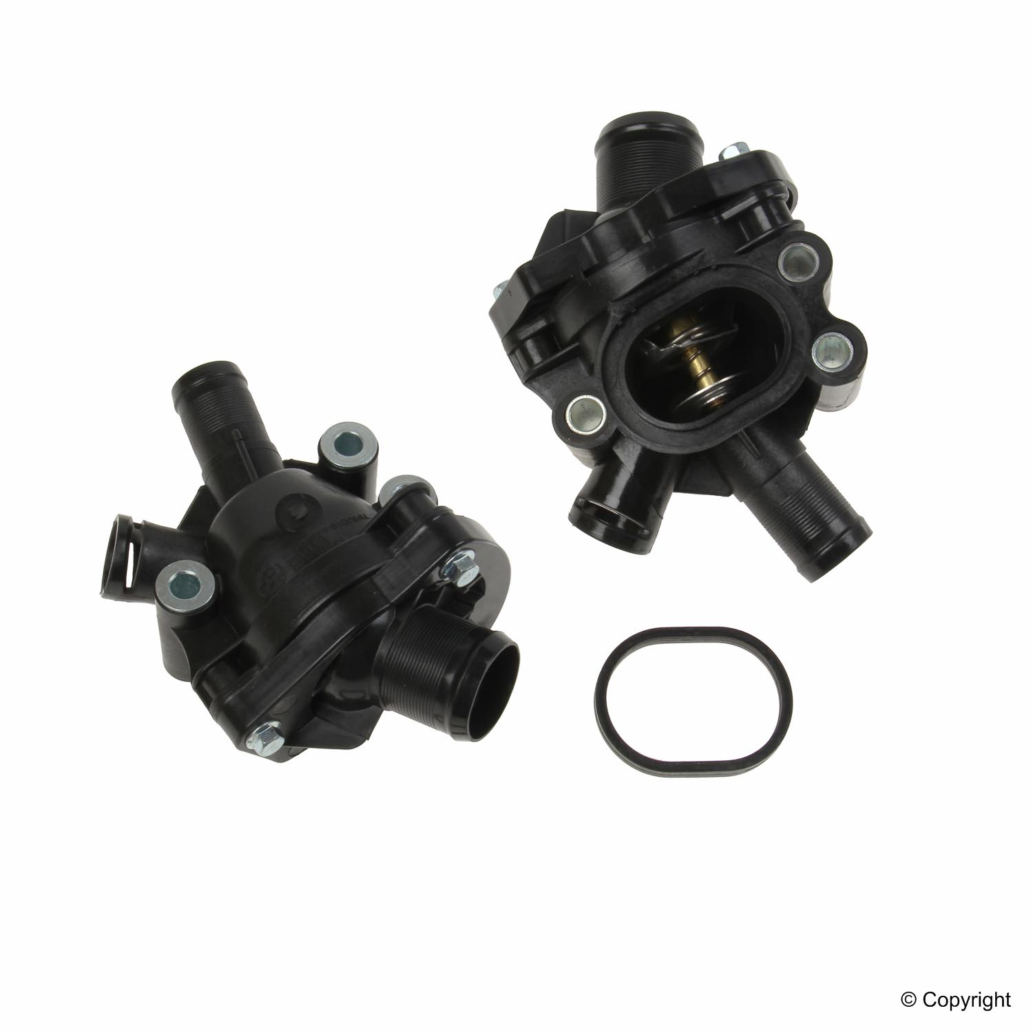 31319606 - : Thermostat Housing for Volvo: C30, C70, S40, S60, S60 Cross Country, V50, V60, V60 Cross Country, XC60, XC70 Image