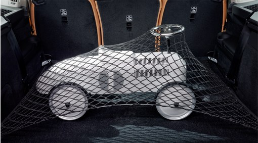 32332901 - Interior: Load Securing Net â€“ Luggage for Volvo: EC40, EX40, EX90, V60, V90, V90 Cross Country, XC40, XC60, XC90 Image