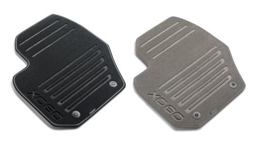 39813778 - Interior: Floor Mats - Sport - Mocca Brown for Volvo: XC60, XC70 Image