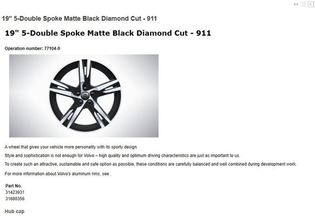 31680356 - Unclassified: Aluminum Rim for Volvo Image