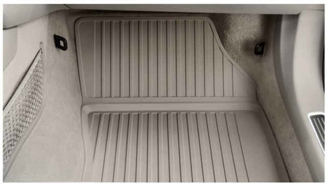 32332366 - Interior: Floor Mats - Shaped Plastic - Charcoal Solid for Volvo: S90, V90, V90 Cross Country Image