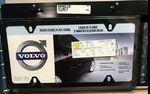 8640219 - : License Plate Frame - Black - Slimline for Volvo: S60, S80, V60, XC60, XC90 Image
