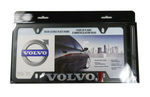8640218 - : License Plate Frame - Black - Volvo Logo for Volvo: EC40, EX30, EX40, EX90, S60, S80, S90, V60, V90 Cross Country, XC40, XC60, XC90 Image