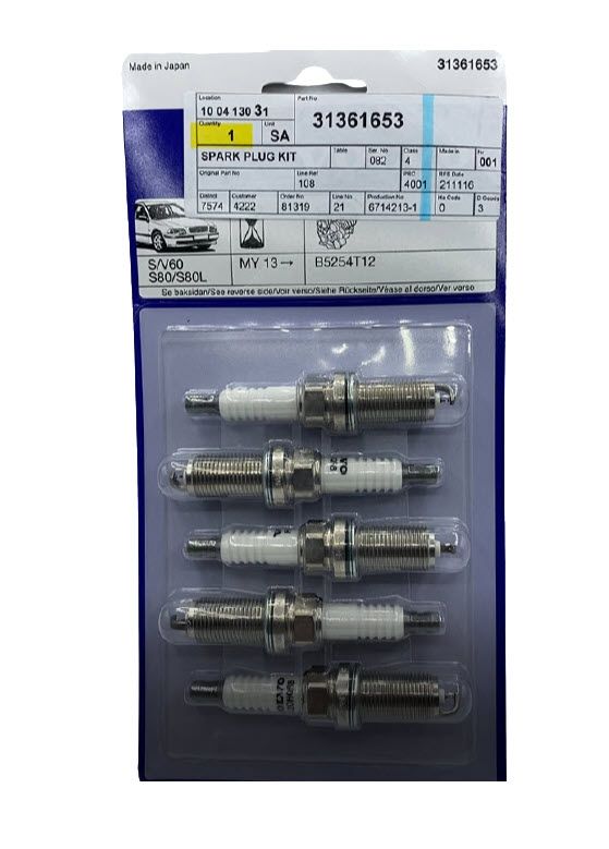 31361653 - : Spark Plug for Volvo: S60, S60 Cross Country, V60, V60 Cross Country, XC60, XC70 Image