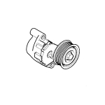 32249371 - : Accessory Drive Belt Tensioner Assembly for Volvo Image