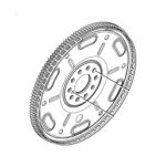 32249215 - : Drive Plate for Volvo: S60, S60 Cross Country, S80, S90, V60, V60 Cross Country, V90, V90 Cross Country, XC40, XC60, XC70, XC90 Image