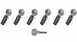 32147044 - : Roof Rack Lock Kit, One-Key Lock System for Volvo: C30, S40, S60, S80, S90, V50, V60, V70, V90, V90 Cross Country, XC40, XC60, XC70, XC90 Image