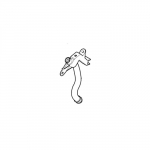 32208990 - : Drain Tube for Volvo: S60, S90, V60, V60 Cross Country, V90, V90 Cross Country, XC40, XC60, XC90 Image