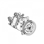 36050839 - : A/C Compressor for Volvo: S60, S80, V60, XC60, XC70 Image