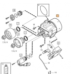8602807 - Universals &amp; Rear Axle: Coupling for Volvo: S60, S80, V70, XC90 Image