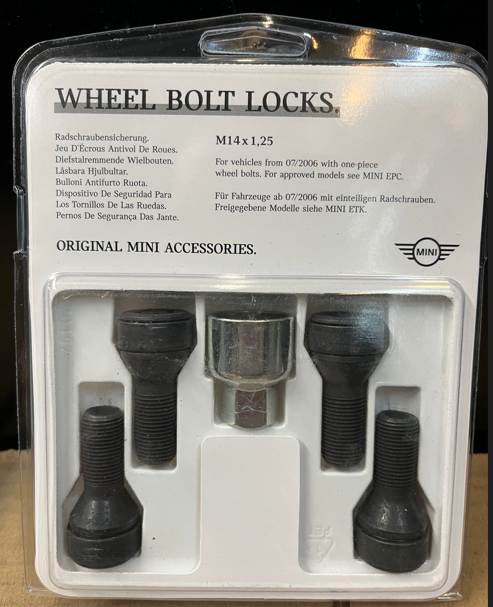 36132453960 - Suspension: Mini Wheel Locks for Mini Image