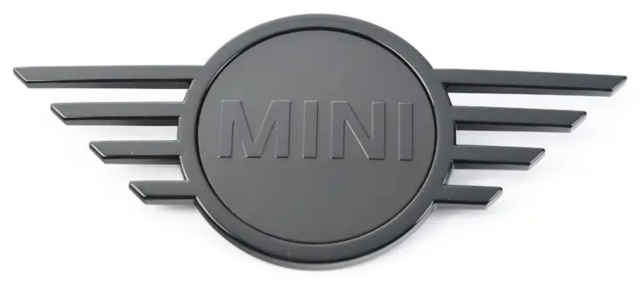 51149880865 - : Piano Black Badge - Front F60 Countryman for Mini Image