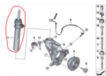 31316862703 - Suspension: Strut for Mini Image