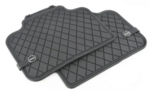 51472447608 - : Rear All Weather Floor Mats F60 Countryman, Essential Black for Mini Image