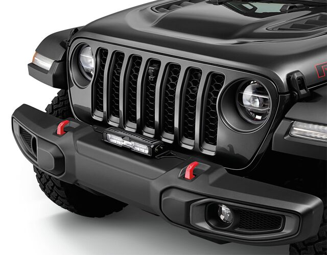 82216473AD - Lighting &amp; Electrical Accessories: Bumper-mounted LED Light Bar for Mopar Image